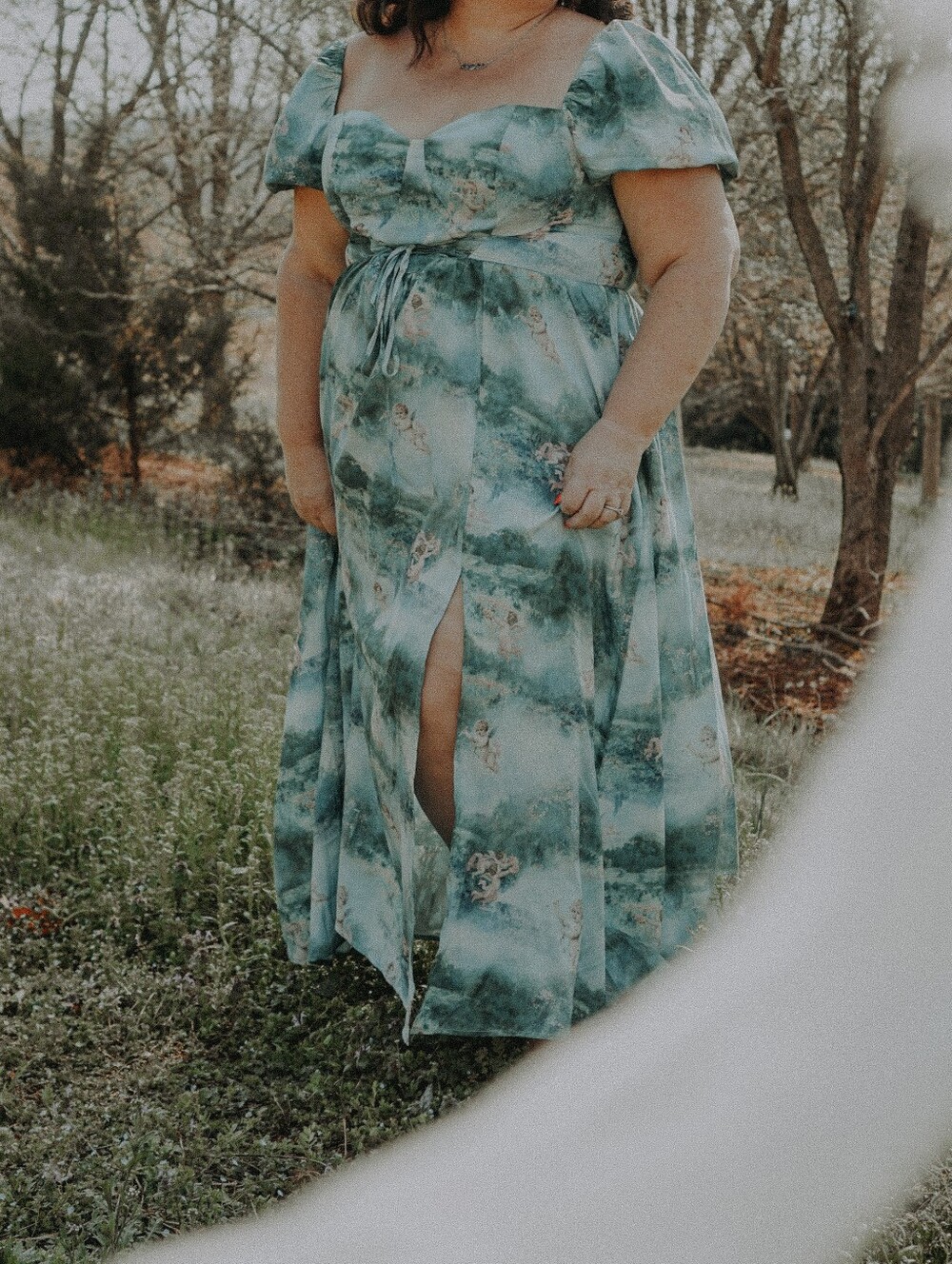 SHEIN Curve Selkie Style Dress